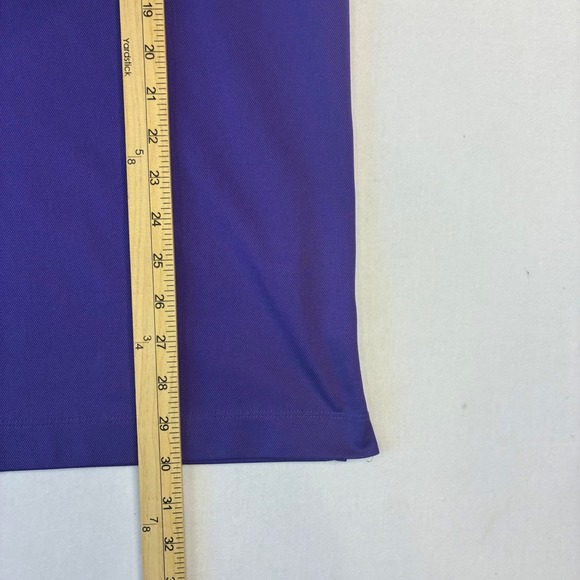 Nike Golf Polo Shirt Mens XL Purple Dri-FIT Short Sleeve Performance Athletic - Picture 7 of 7